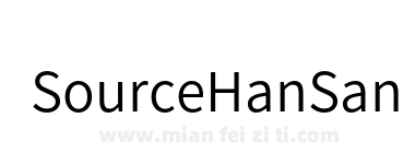 Source Han SansKR Normal下载