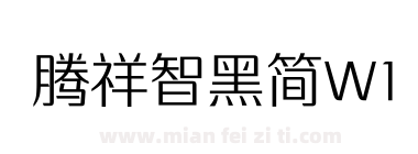 腾祥智黑简W1下载