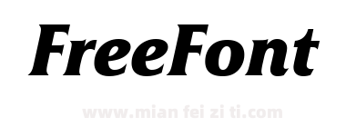 Friz Quadrata Com Bold Italic下载