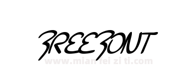 SF Burlington Script SC Bold Italic3下载