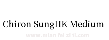 Chiron SungHK Medium下载