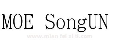MOE SongUN下载