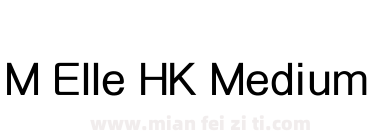 M Elle HK Medium下载
