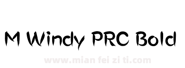 M Windy PRC Bold下载