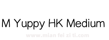 M Yuppy HK Medium下载
