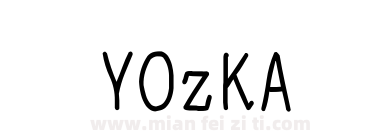 Y Oz FontKA Regular下载