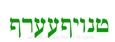 Ain Yiddishe Font Traditional下载