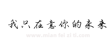 我只在意你的未来下载