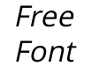 Li Rajdip Satyajit Unicode Italic