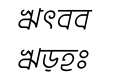 Shobuj Bangla Bijoy52 Light Italic