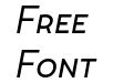 Umba Sans SC Italic