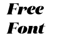 Test Domaine Disp Black Italic