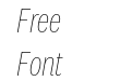 Test National 2 Cnd Thin Italic