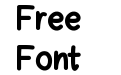 cuteanalogfont