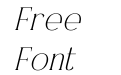 Aroelin Italic