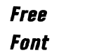 Blade Crown Bold Italic
