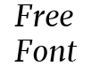 Recia W03 Medium Italic
