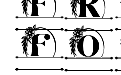 Anemone Line Monogram