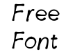 handwrittenitalics