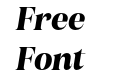 Borgalie Bold Oblique