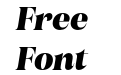Borgalie Extra Bold Oblique