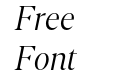 At Gambit Light Italic