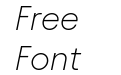 Avantt Light Italic Avantt Light Italic