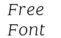 Cream Light Italic Cream Light Italic