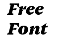 Gestura Text Black Italic Gestura Text Black Italic