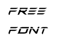 Ferret Face Laser Italic GmpZ