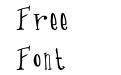 Crude Drawn Type Regular