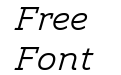Amazing Slab Trial Italic