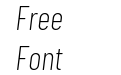 Barlow Condensed Extra Light Italic