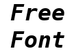 Deja Vu Sans Mono Bold Oblique