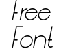 LT Oksana Light Italic