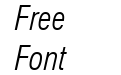 Swiss721BT Light Condensed Italic