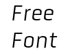 Fontspring DEMO obvia_light_italic