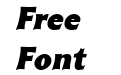 Curvac Black Italic
