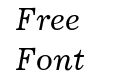 Journal Italic