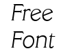 Veracruz Serial Xlight Italic
