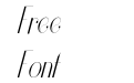 Vanity Light Narrow Italic
