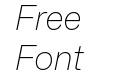 Mona-Sans UltraLight Italic