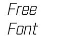 Cutmark X Light Italic