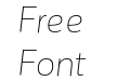 Corporative Sans Alt Thin Italic