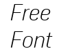Oscine Trial Light Italic