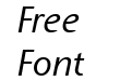 Stone Sans Medium Italic