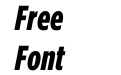 Gotham CondensedS Sm Black Italic