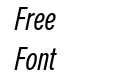 Nuber Next Demi Bold Compressed Italic
