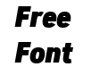 Artegra Sans Condensed Black Italic