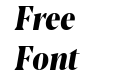 Blacker Pro Display Condensed Trial Extrabold Italic